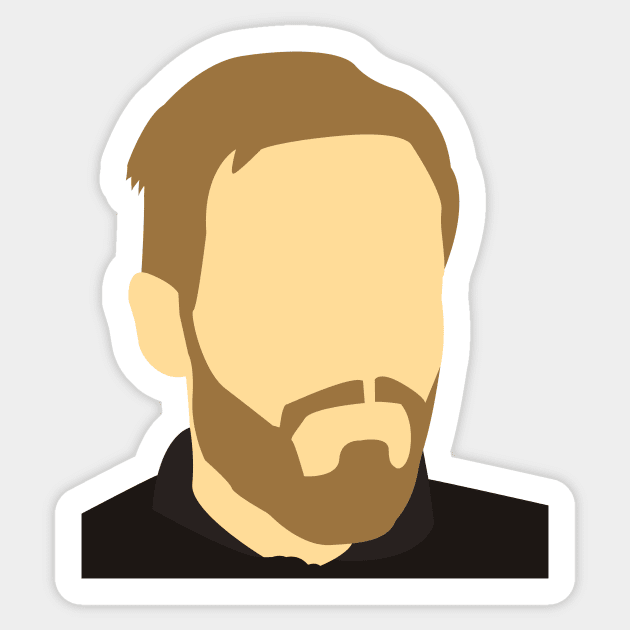 Pewdiepie Minimalist Sticker by Raizenyzer